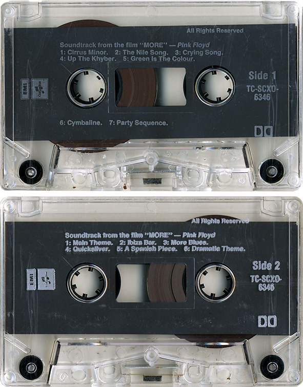 Pink Floyd Archives-Australian Pink Floyd Cassette Tape Discography