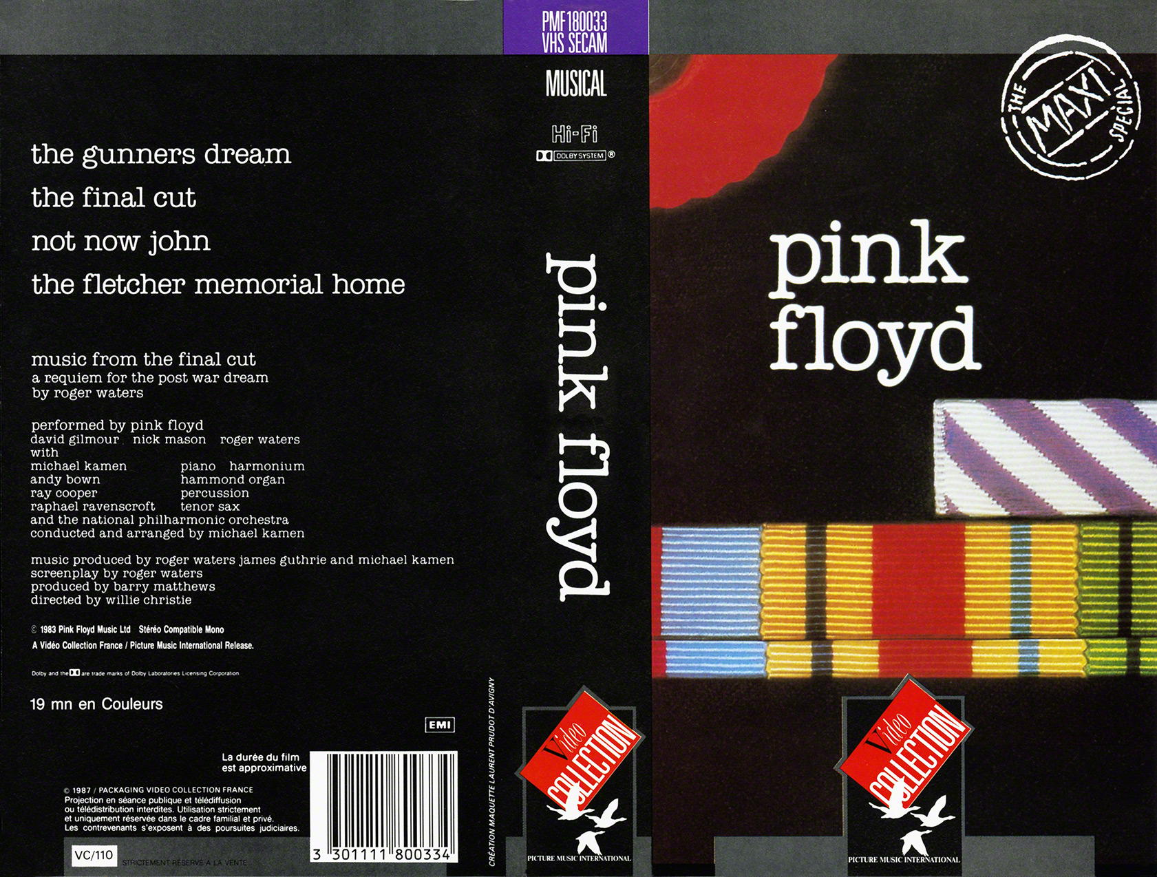 Pink Floyd Archives-French VHS Videotape Discography