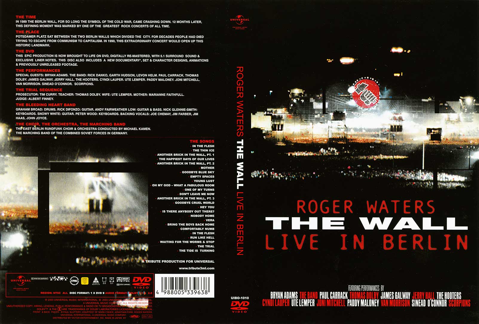Pink Floyd Archives-Japanese Roger Waters DVD Discography