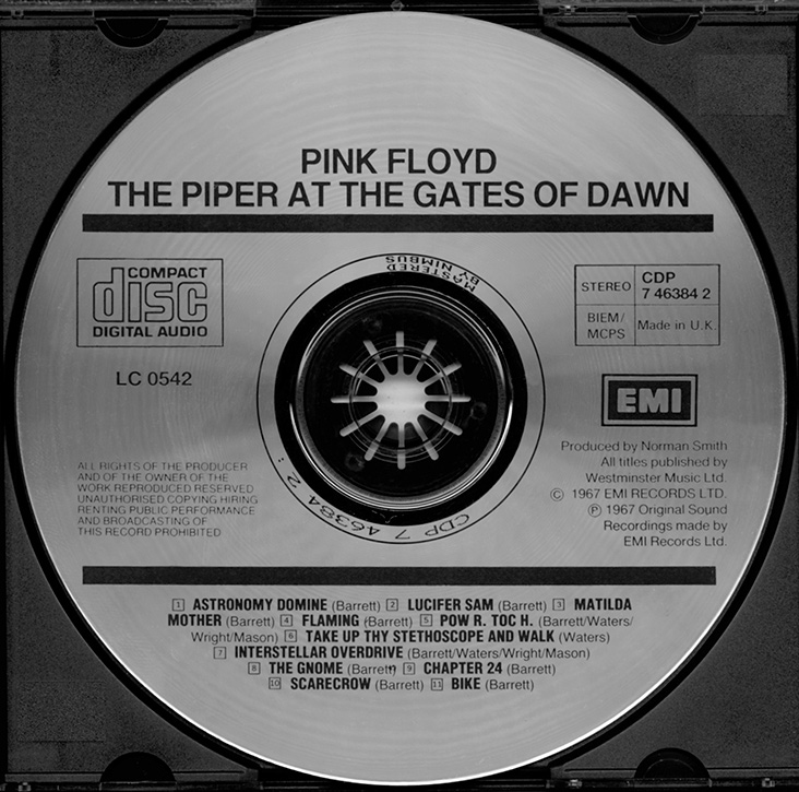 Pink Floyd Archives-Canadian CD Discography