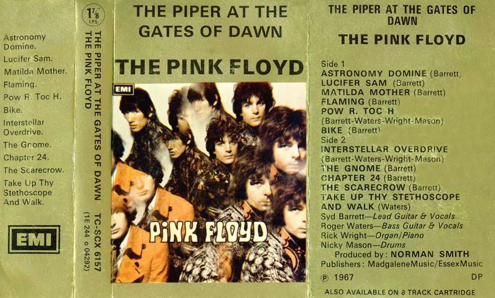 Pink Floyd Archives-U.K. Pink Floyd Cassette Tape Discography