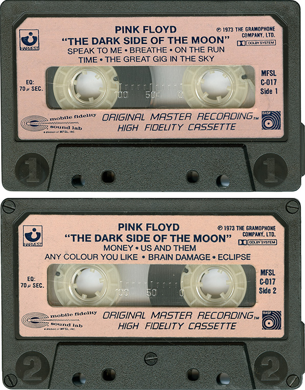 Pink Floyd 'dark Side Of The Moon' Master Reel Tapes